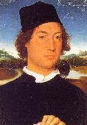 Hans Memling Portrait of an Unknown Man oil on canvas